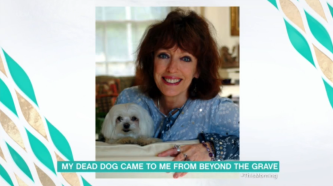 She told the hosts about the day she was visited by her dead pet Bonnie