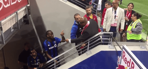  Didier Drogba lost patience with the 'over enthusiastic' supporters