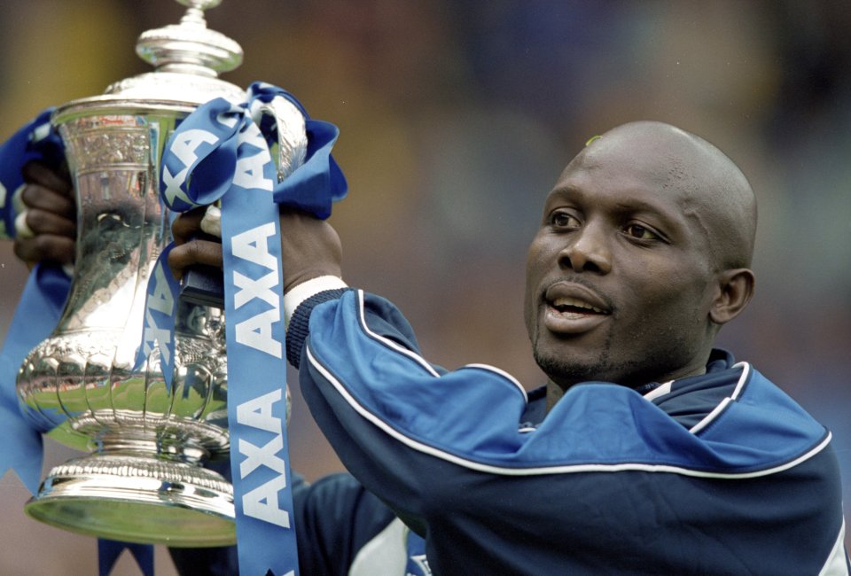 George Weah won the 2000 FA Cup during a season-long loan spell at Chelsea