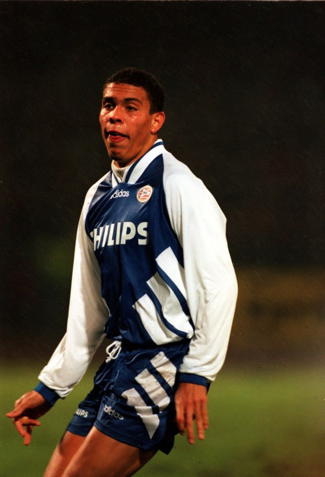  Ronaldo started off his European career with PSV Eindhoven in the Eredivisie