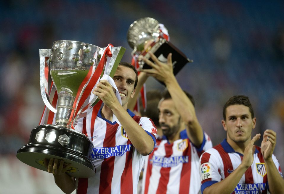  Atletico Madrid beat Barcelona to the La Liga title in 2014