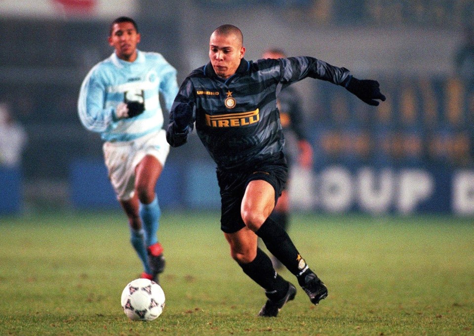  Inter Milan paid Barcelona a staggering £19.5million to sign Ronaldo in 1997