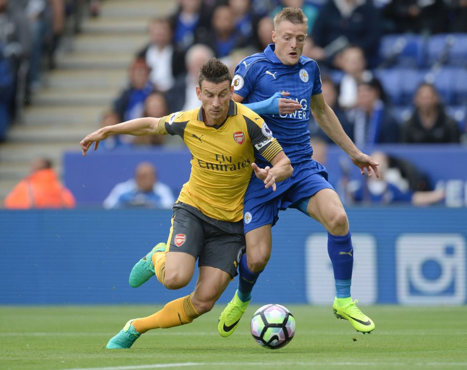  Laurent Koscielny has established himself as a leader at the back for Arsenal