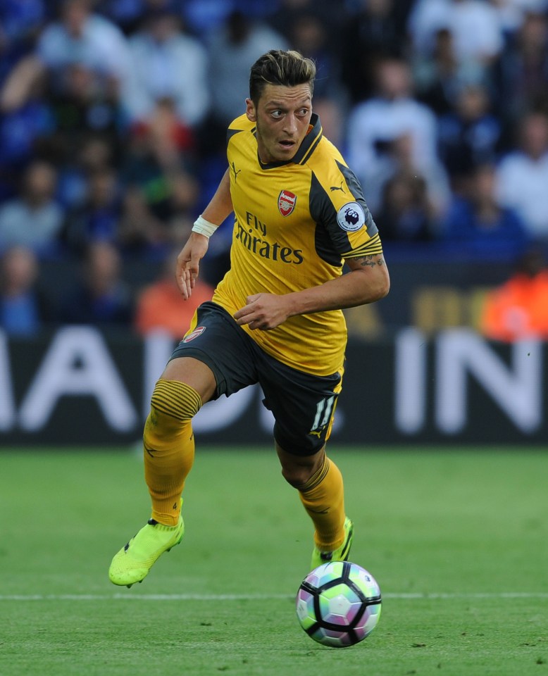  Mesut Ozil has grown into a key figure after a difficult start to life in the Premier League