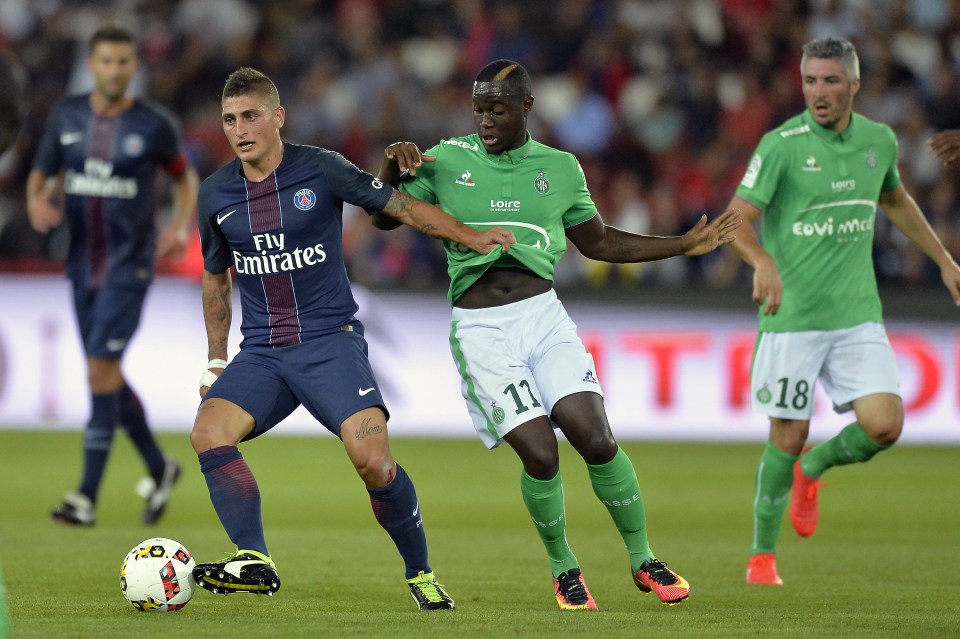  Marco Verratti is the new star at the Parc des Prices after Zlatan Ibrahimovic left