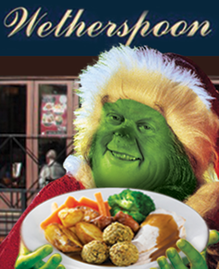  Wetherspoons pubs have sparked outrage by axing traditional Christmas dinners from their festive menu, meaning festivities won't be the same for a lot of loyal customers