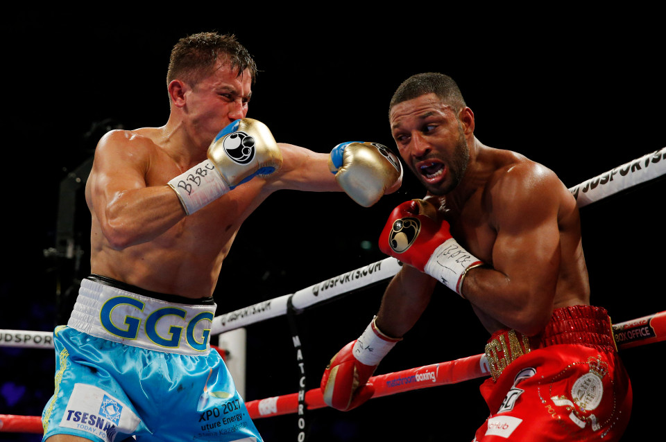 Brook was dominated by pound-for-pound king Gennady GOlovkin