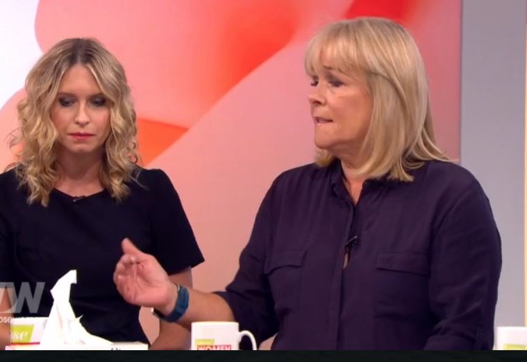  Brooke Kinsella and Linda Robson in emotional appearance on Loose Women