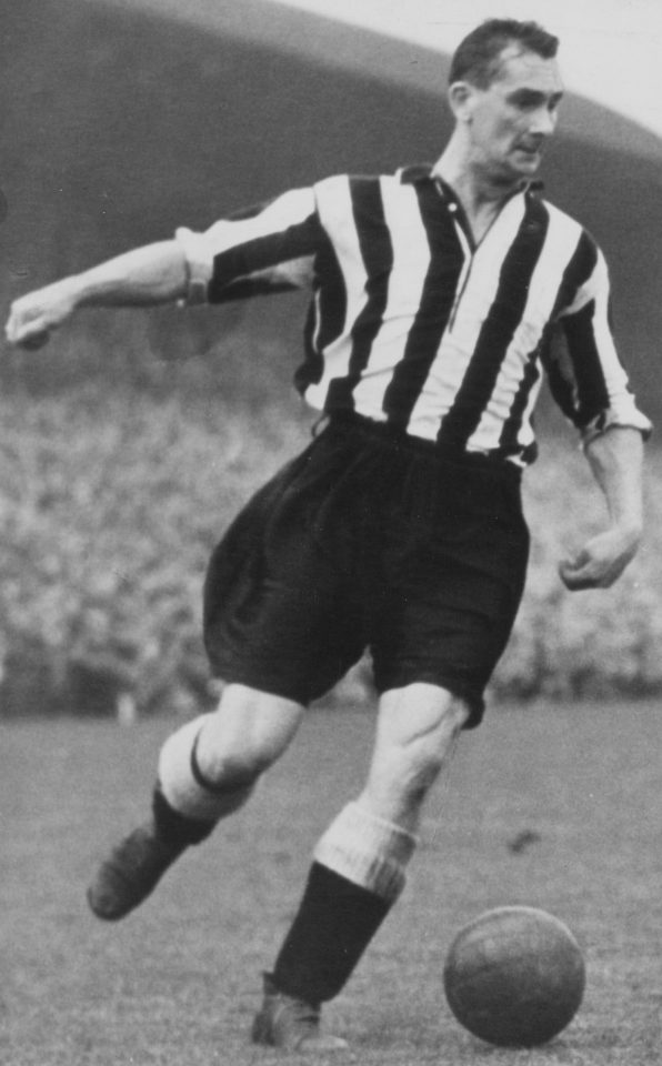  Wor Jackie Milburn is revered as a legendary Newcastle No 9