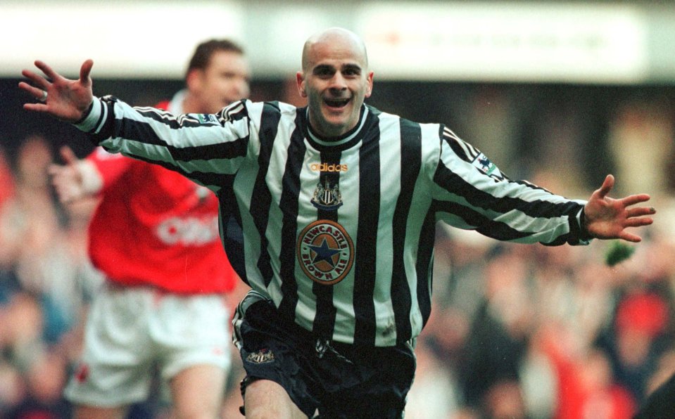 Temuri Ketsbaia played over 70 games for Newcastle in the Premier League