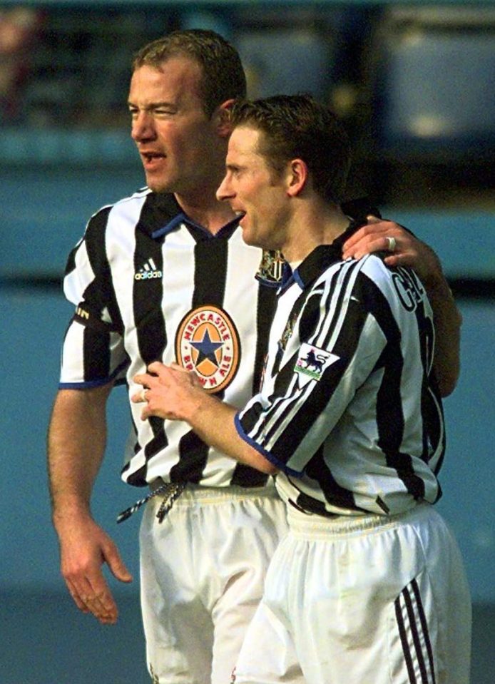 Alan Shearer was the captain of Newcastle and England at his peak