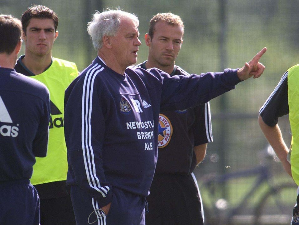 Bobby Robson, who managed Shearer at Newcastle, also has a statue at the club