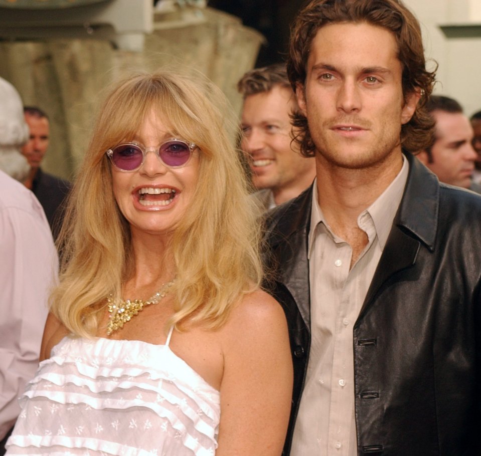  The actress with son Oliver back in 2003 at the world premiere of Alex & Emma