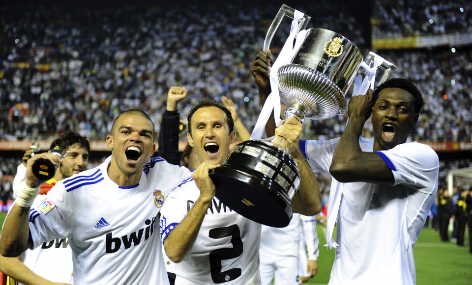 Real Madrid got their hands on the Copa del Rey with Jose Mourinhos first win over Pep Guardiola