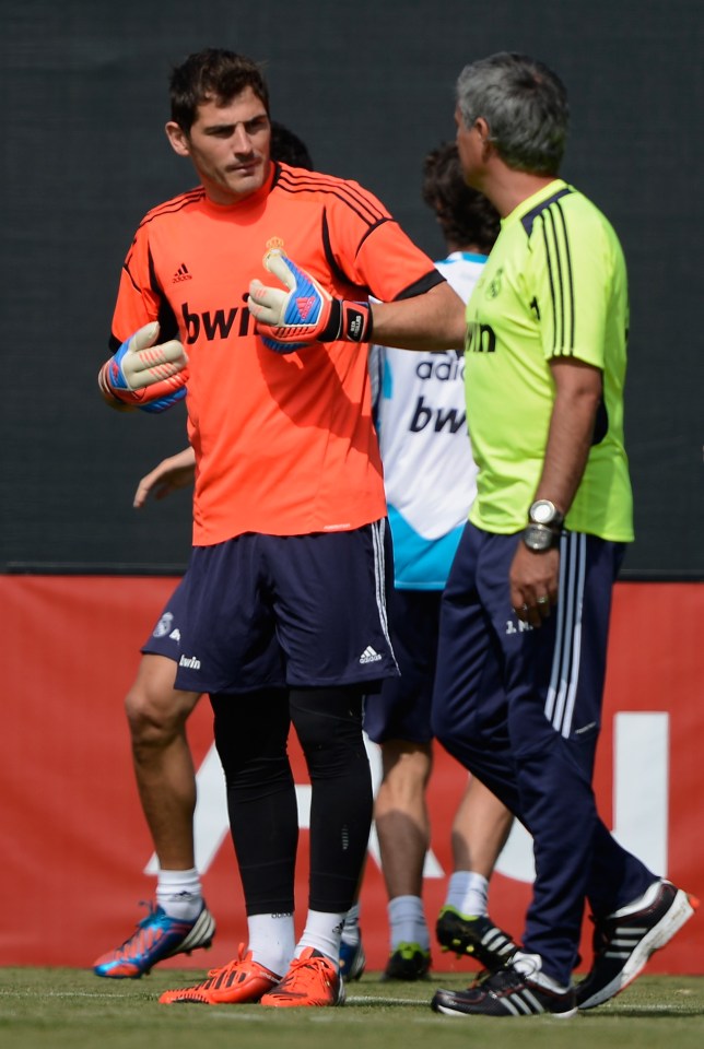  Jose Mourinho was clearly not a fan of Iker Casillas during their time at Real Madrid