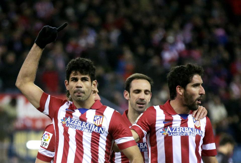  Guzman helped bring Diego Costa to Atletico for a cut-price fee