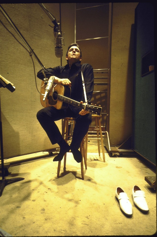  Singer Johnny Cash recorded one of his albums in the Tennessee Prison 1976