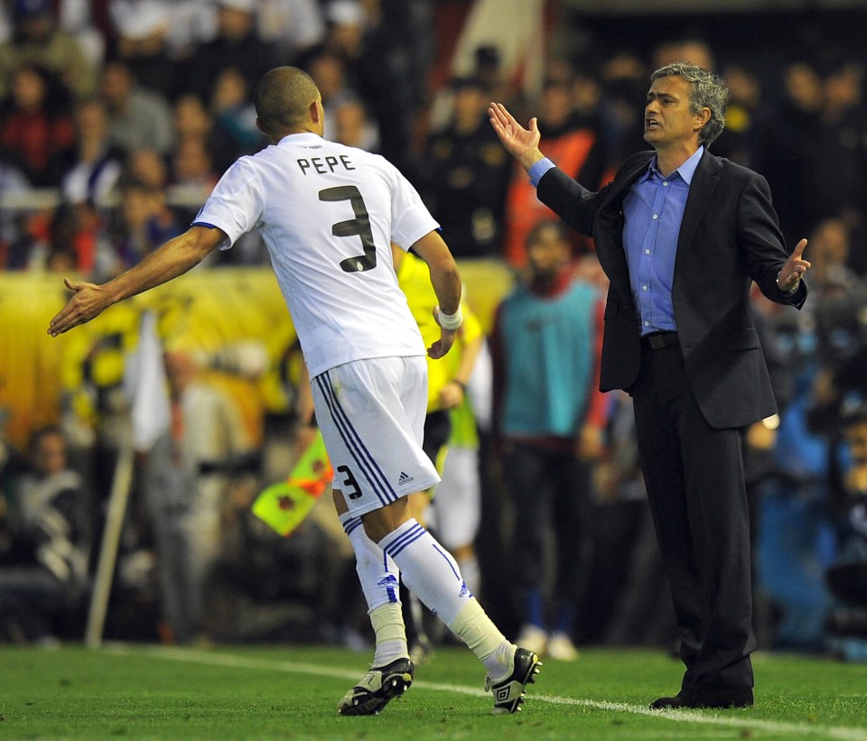  Pepe stood up for old pal Iker Casillas, much to Jose Mourinho's disgust