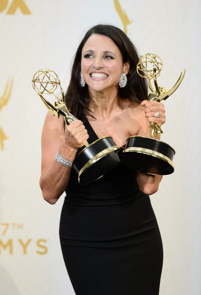 Julia Louis-Dreyfus who appeared in Seinfield made the list