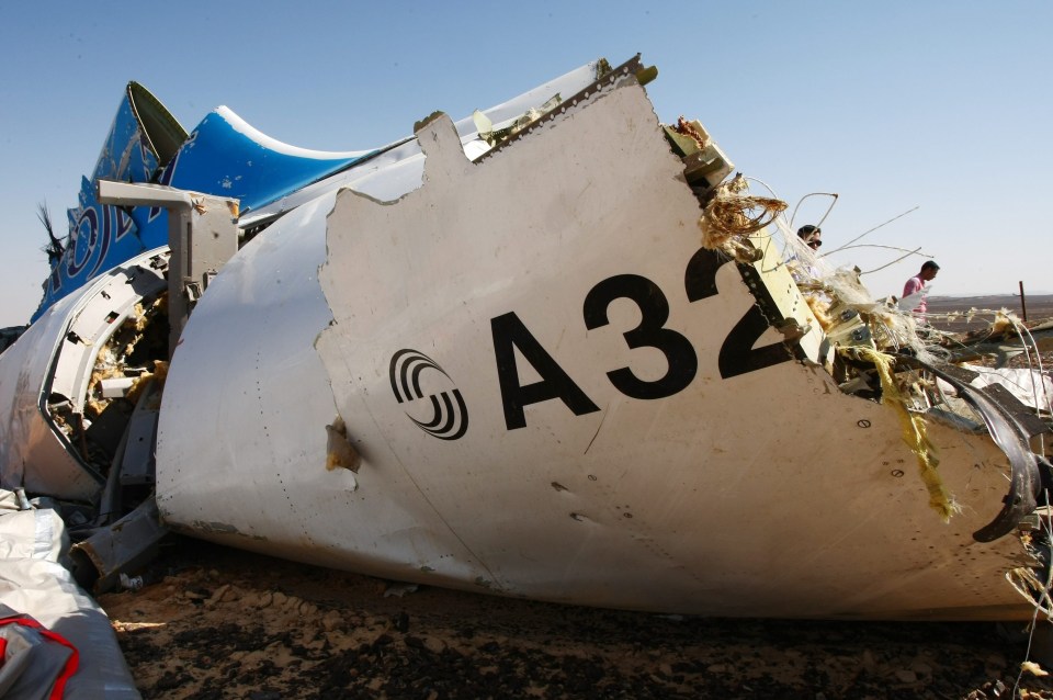 Plane was completely destroyed in the terror attack last year