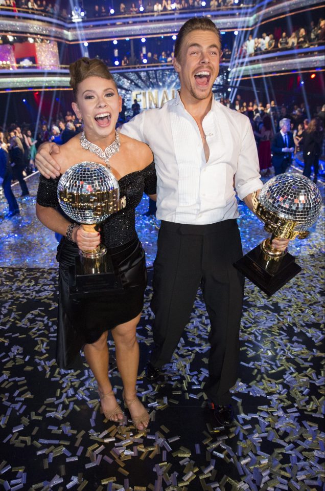 Star ... Bindi shot to fame after winning the US version of Strictly Come Dancing last year