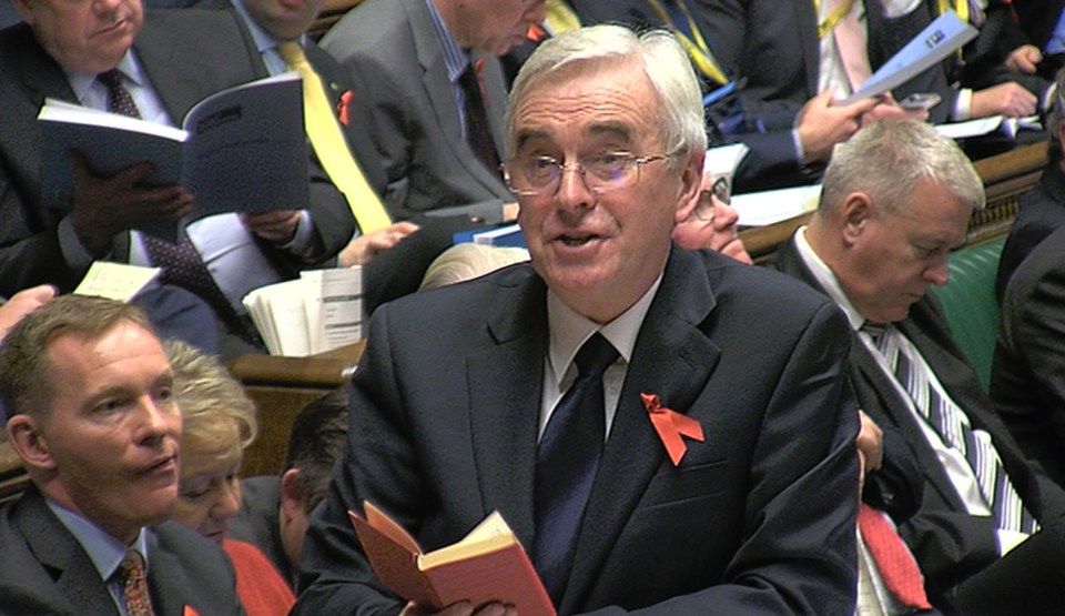  John McDonnell surprised the House of Commons when he quoted from Chairman Mao's 'little red book' as part of his response to George Osborne's Budget