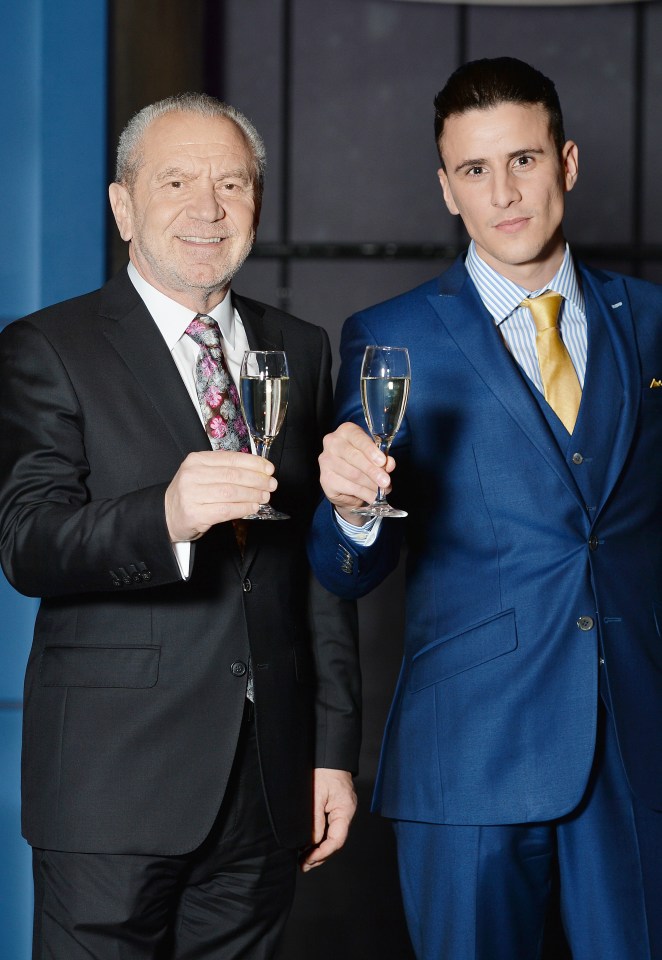  Plumber Joseph Valente was the winner of last year's apprentice