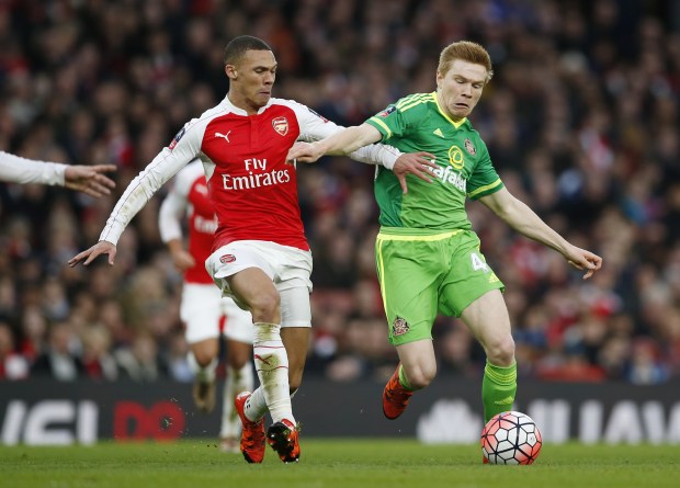 Kieran Gibbs has lost his fight to be top choice for the Arsenal left-back spot