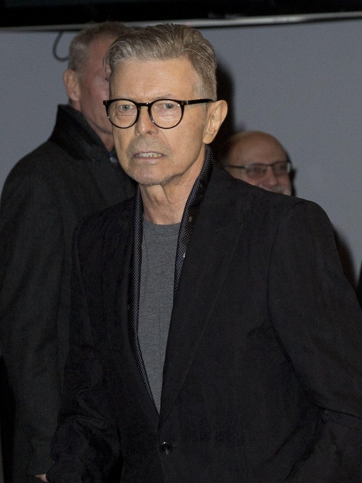 David Bowie Attends The Theatre - New York