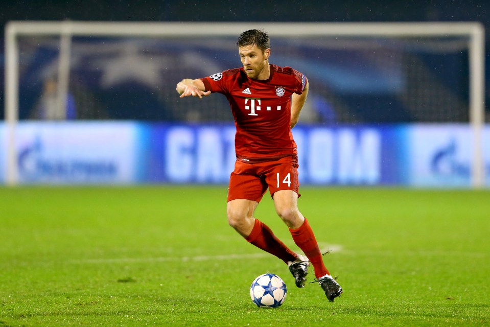 Former Liverpool star Xabi Alonso is now at Bayern Munich