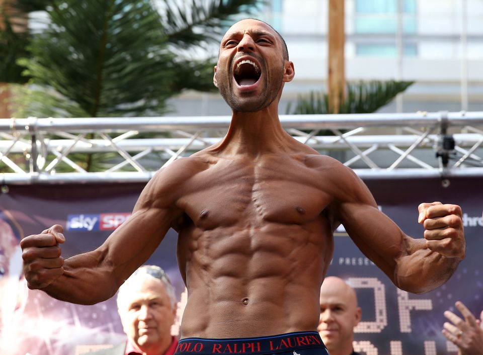  The Sheffield-born boxer weighed just 147lb back in March this year