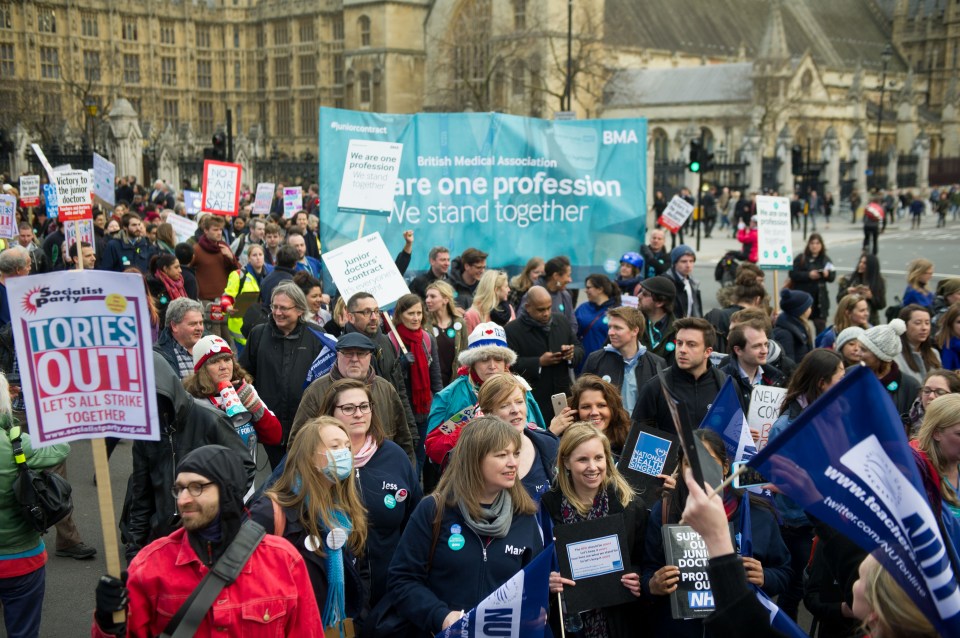  Only 4.3 per cent of junior doctors supported the current round of strikes