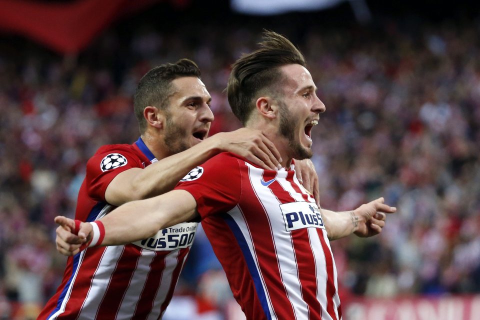  Academy stars Saul Niguez and Koke are the heartbeat of Diego Simeone's side