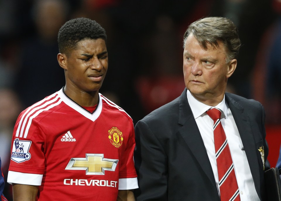  Louis van Gaal gave the teen his Old Trafford breakthrough