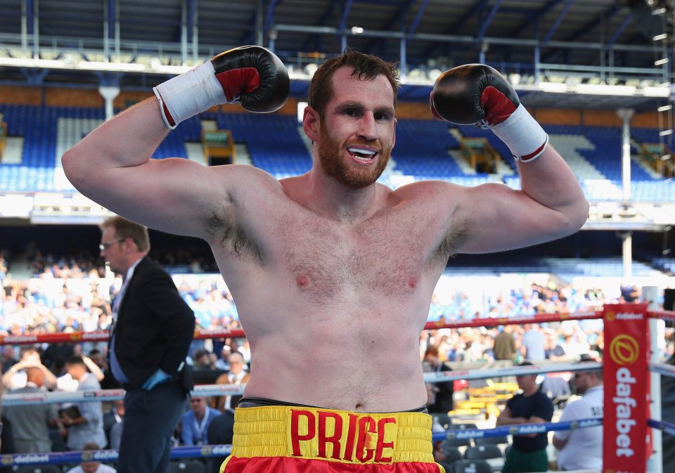  David Price claims Joshua is only proven at domestic level