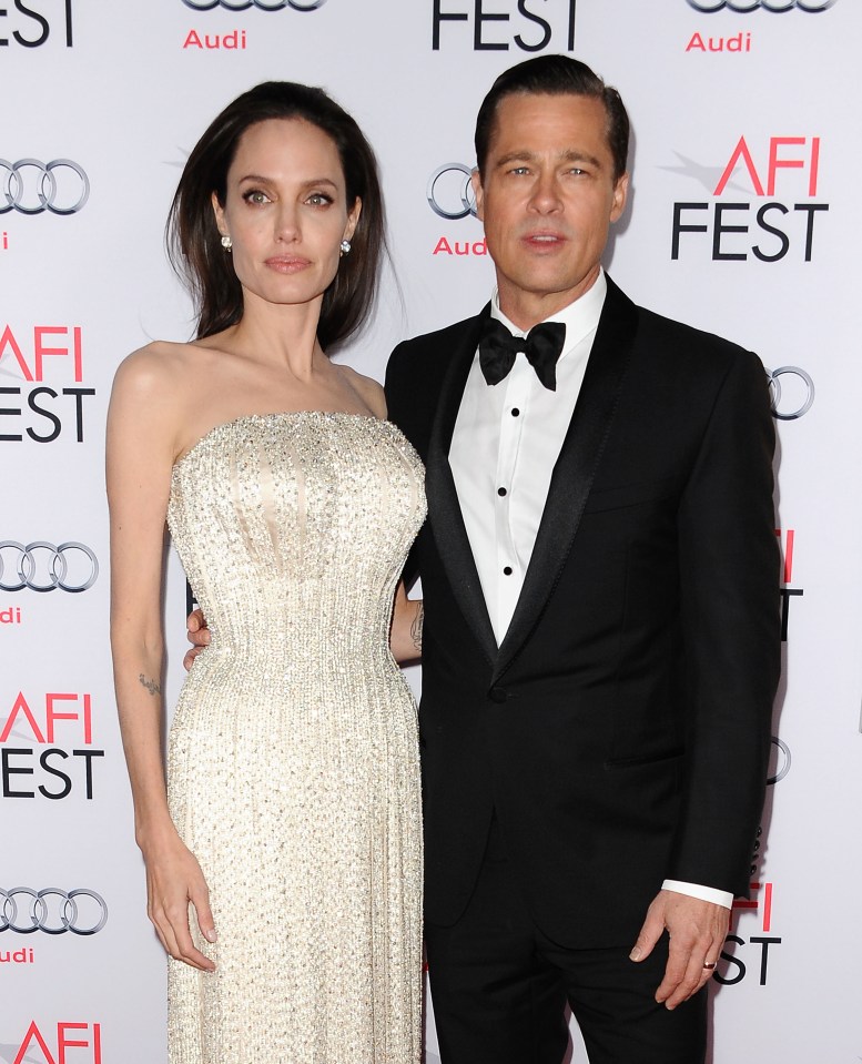  Their last public engagement: Brad and Angelina looking stony faced at the premiere of their film By The Sea in November 2015