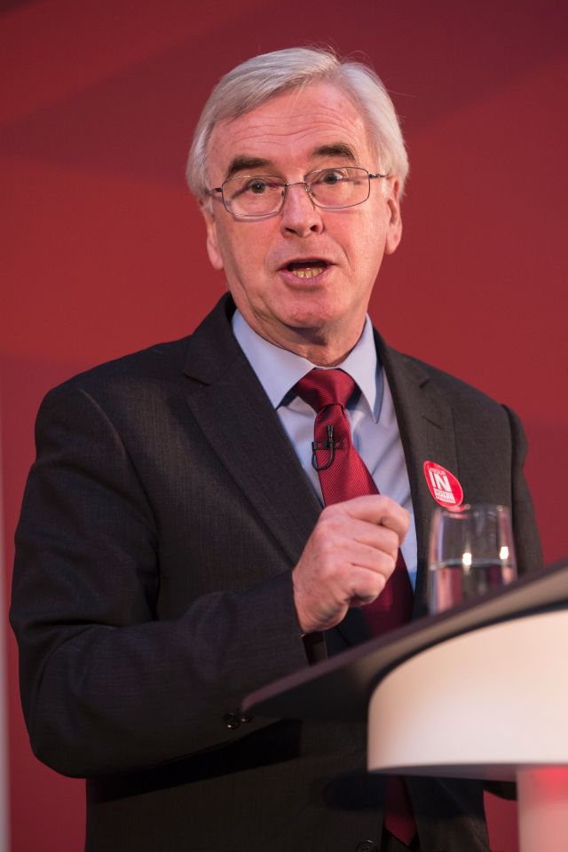 Against the rules . . . John McDonnell vows not to kneel before the Queen