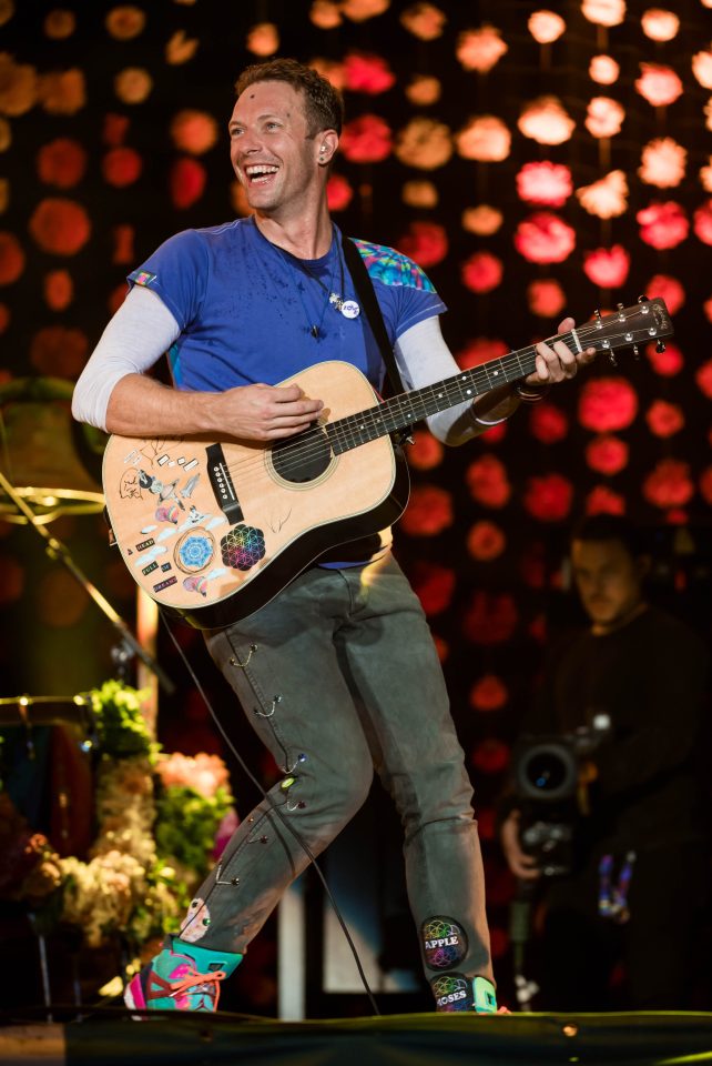  Coldplay are up for Best Rock, Best Live, Best Video and Best UK & Ireland Act