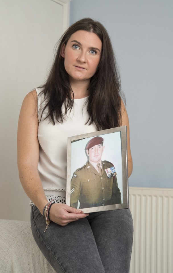 Yvonne Machugh, fiancée of ex-para Billy Irving, said: “We can’t trust the very people who are supposed to help us