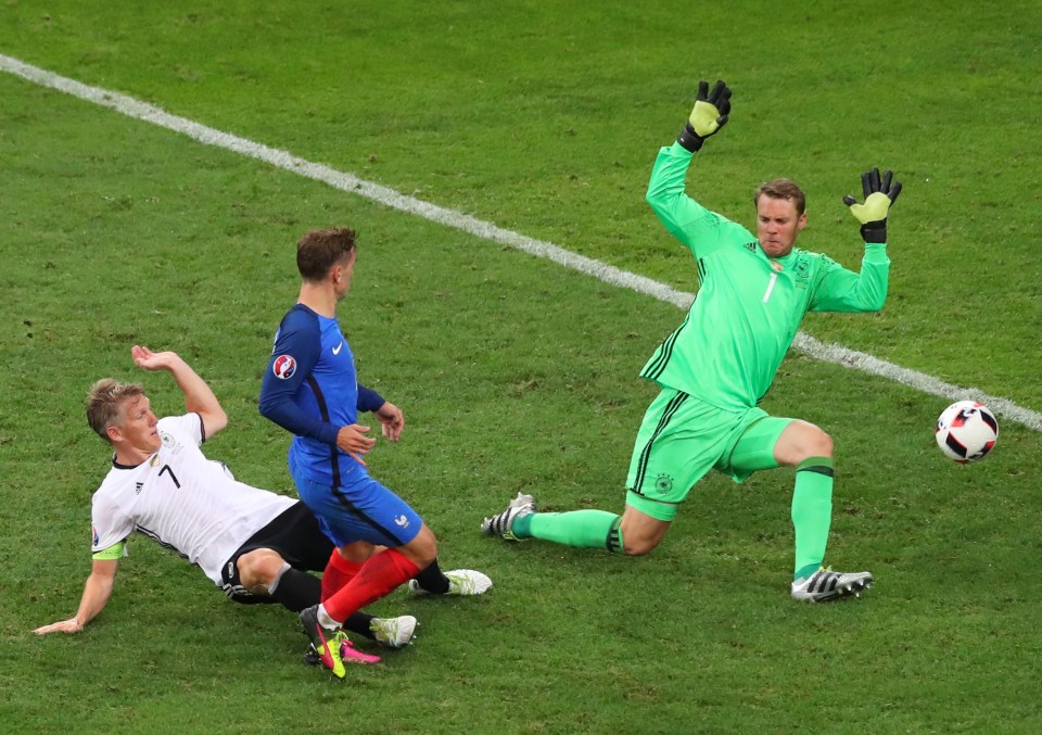  Frenchman scores against Germany to help his side into the final