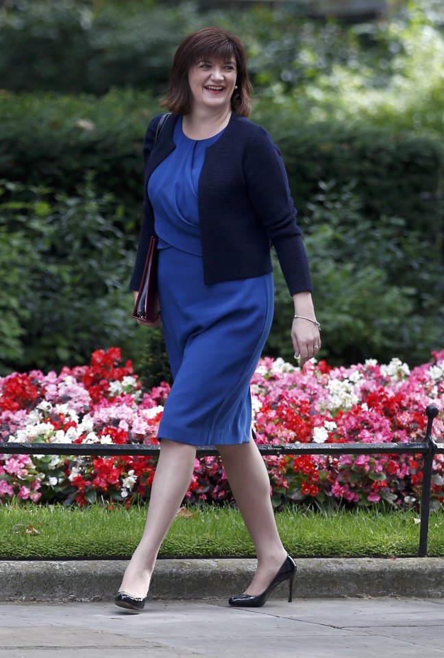 Born to strut . . . Nicky Morgan fears Theresa May is allowing right-wing Tories chance to win debate