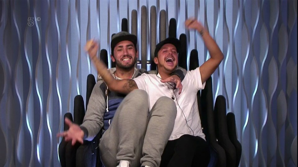  The pair got together on Big Brother