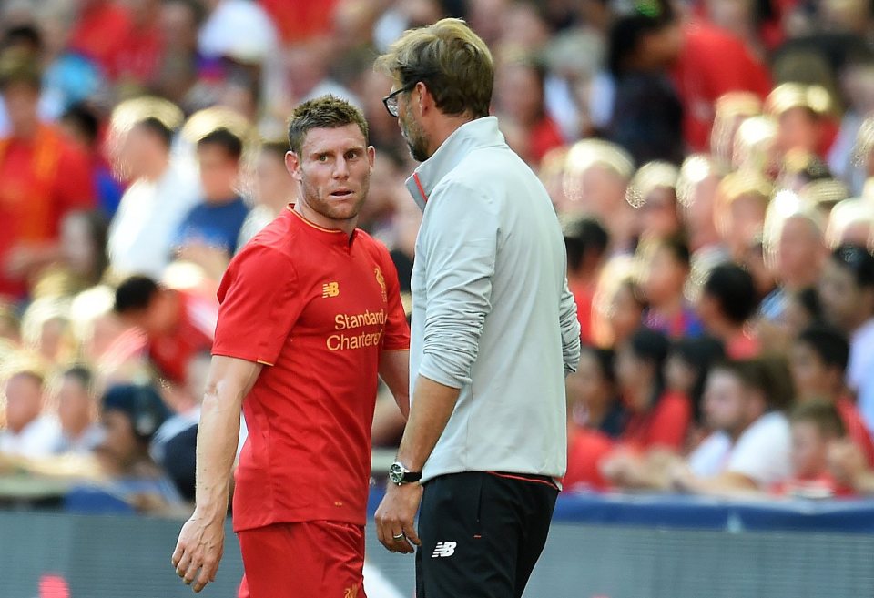 James Milner has been entrusted with the left-back position a few times this term