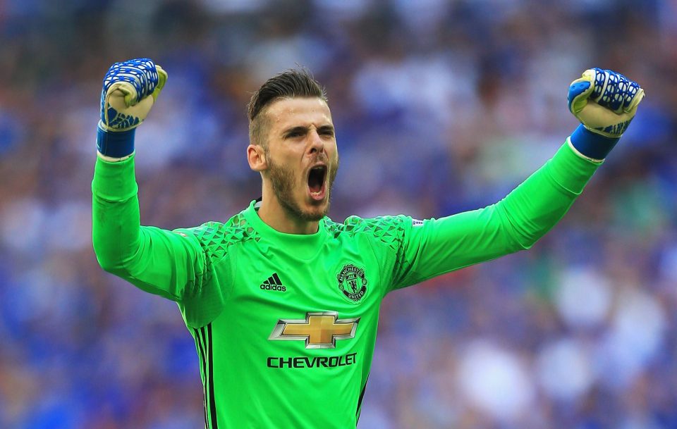 David De Gea is one of two 90-rated players in the Manchester combined XI