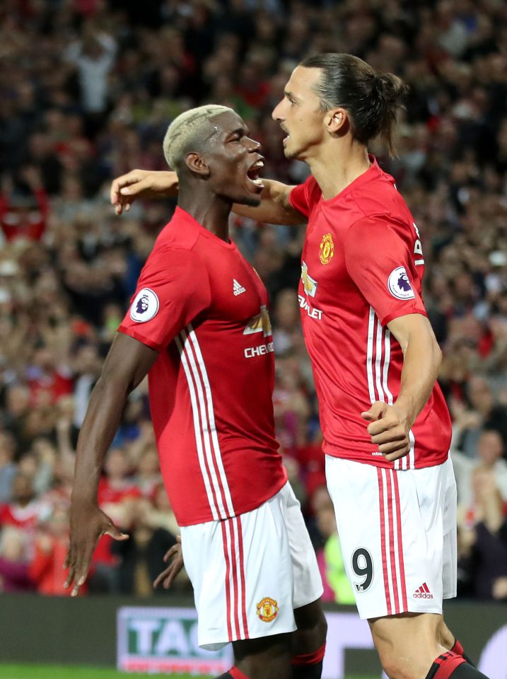 Manchester United signed Paul Pogba and Zlatan Ibrahimovic