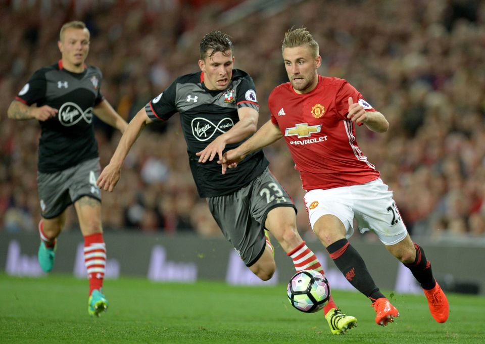 Luke Shaw has the potential to be one of the best left-backs in the league