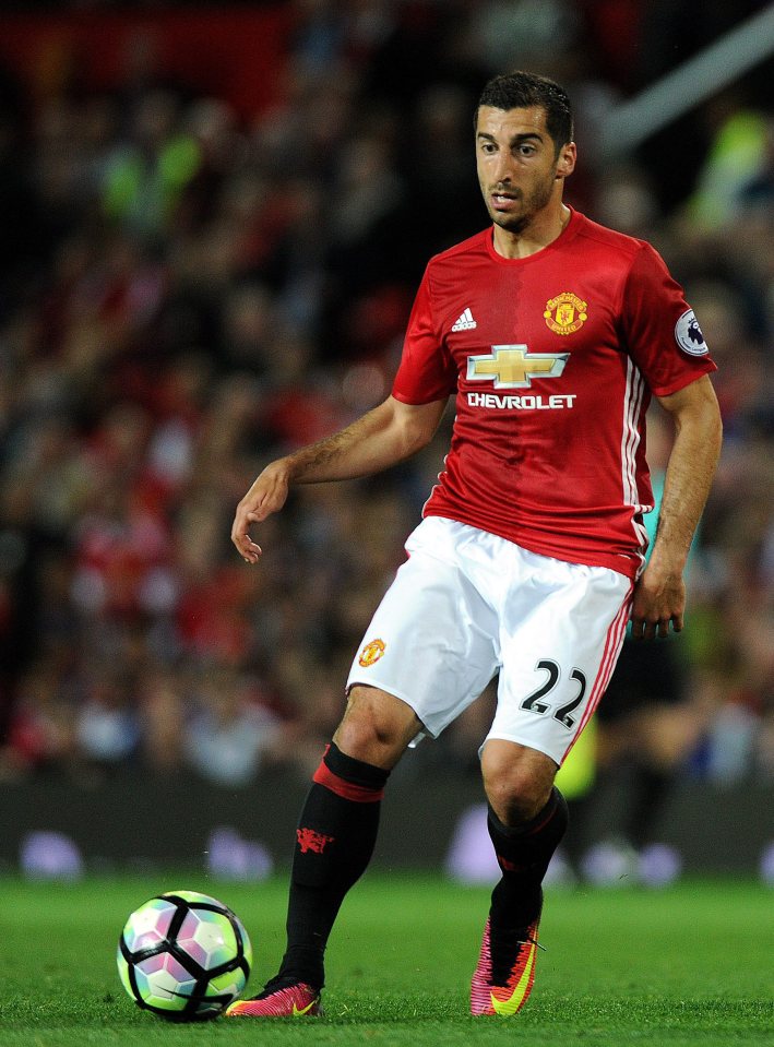  Henrikh Mkhitaryan has also recovered after picking up a knock on international duty