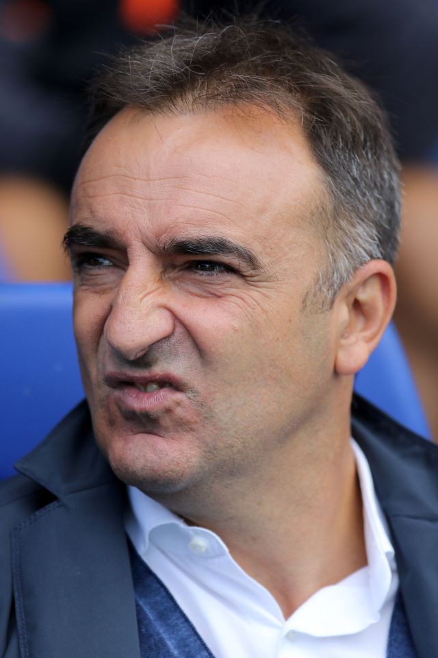 Wednesday boss Carlos Carvalhal is under pressure