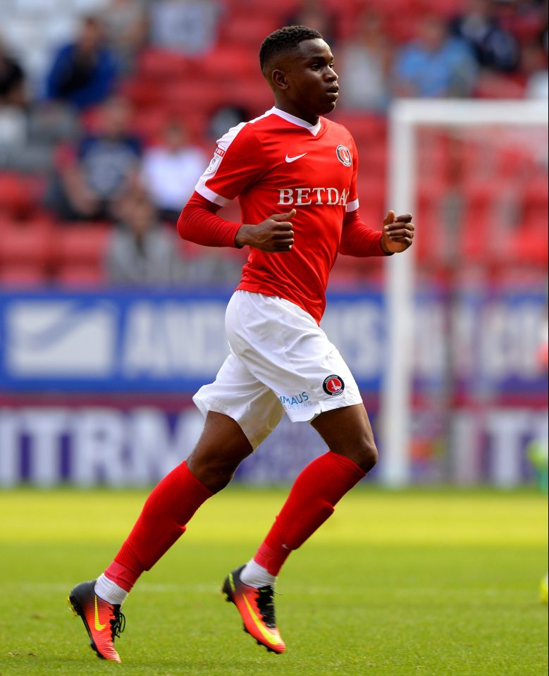 Charlton Athletic's Ademola Lookman seems to have real talent