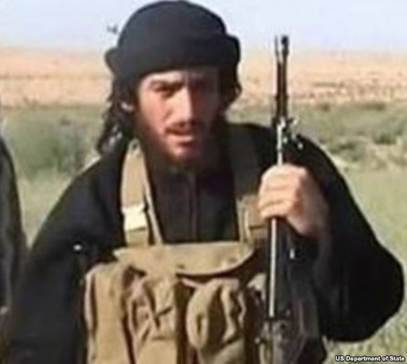 The ISIS information minister was a ’close associate’ of Abu Muhammad al-Adnani (Pictured)